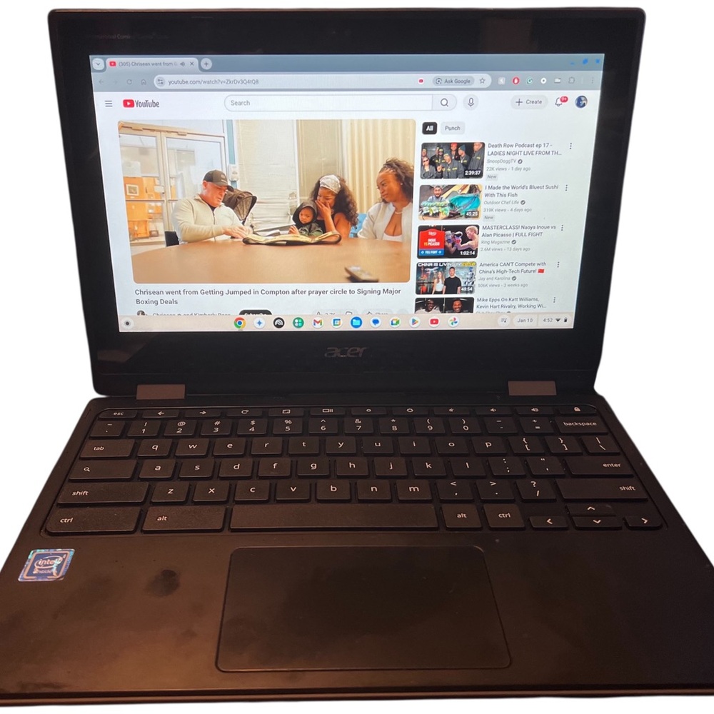 Acer Chromebook in Sleek Black Finish